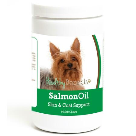 HEALTHY BREEDS Silky Terrier Salmon Oil Soft Chews, 90PK 192959017830